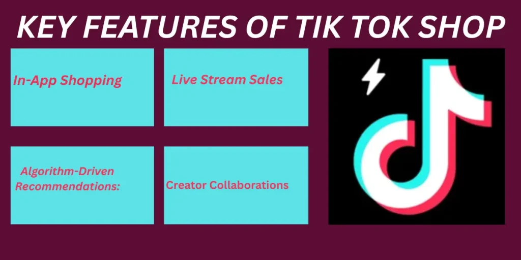 TIK TOK Shop key features list